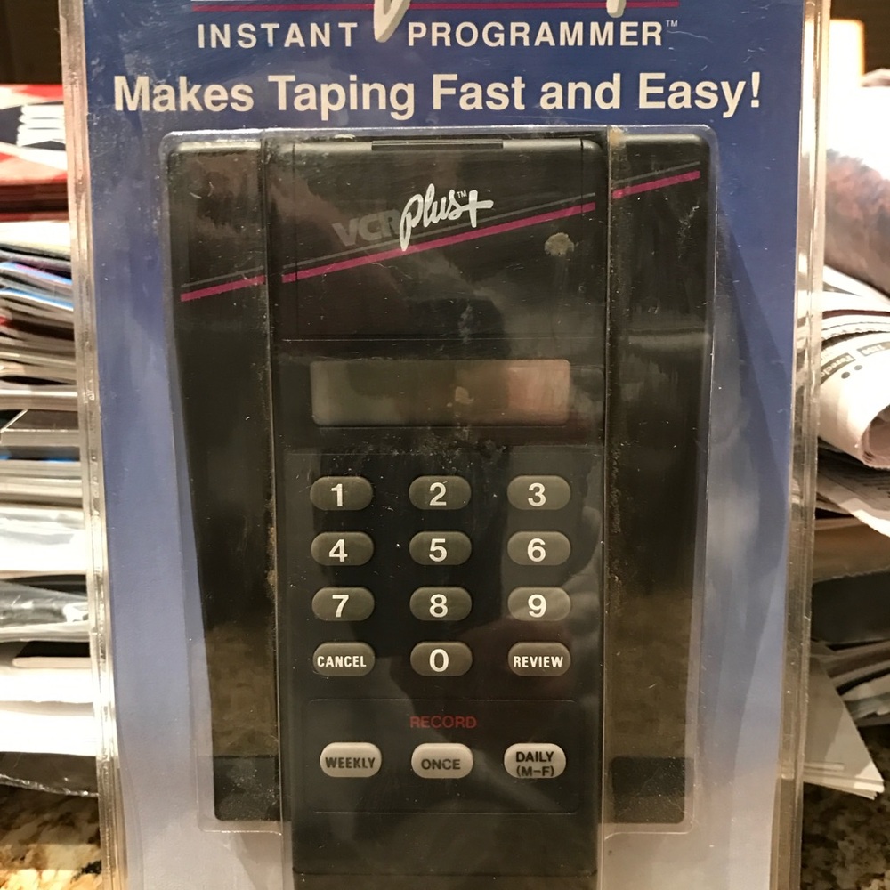 VCR Plus Instant Programmer (New)
